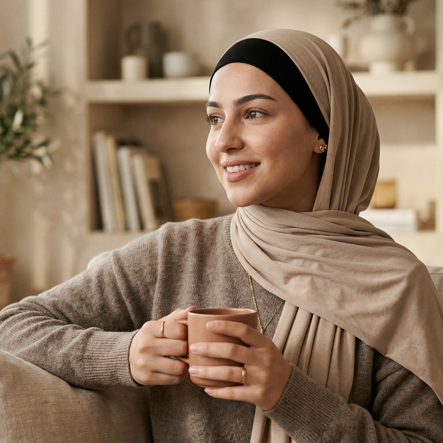 Tube Hijab Cap - Black