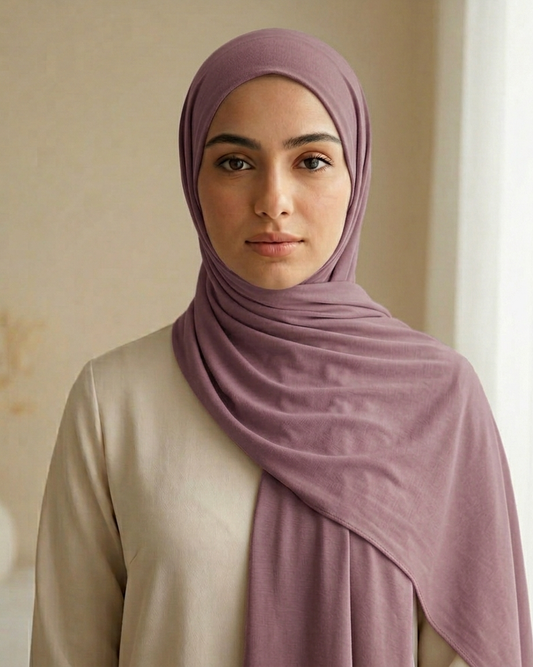 Heavy Chiffon - Dusty Mauve