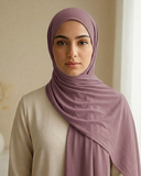 Heavy Chiffon - Dusty Mauve