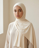 Heavy Chiffon - Light Ivory