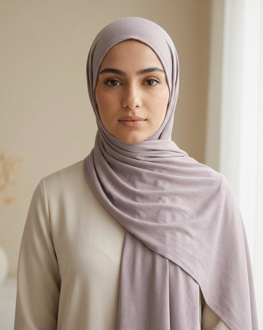 Heavy Chiffon - Lighter Lavender