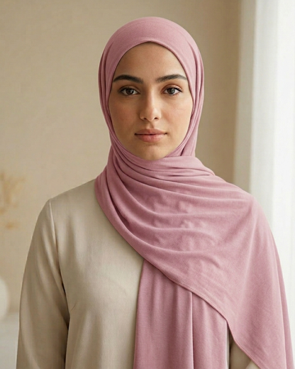 Heavy Chiffon - Misty Pink