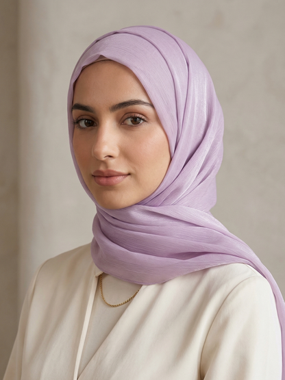 Premium Organza - Pastel Lavender