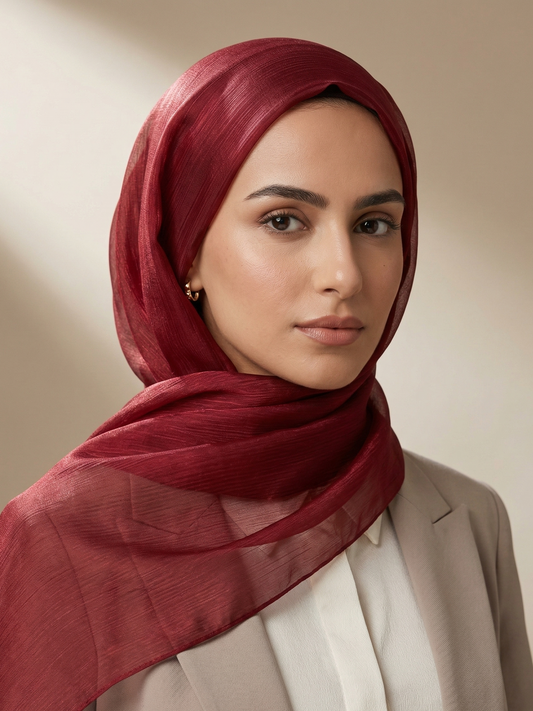 Premium Organza - Red