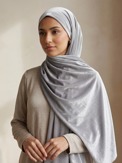 Velvet Satin - Silver